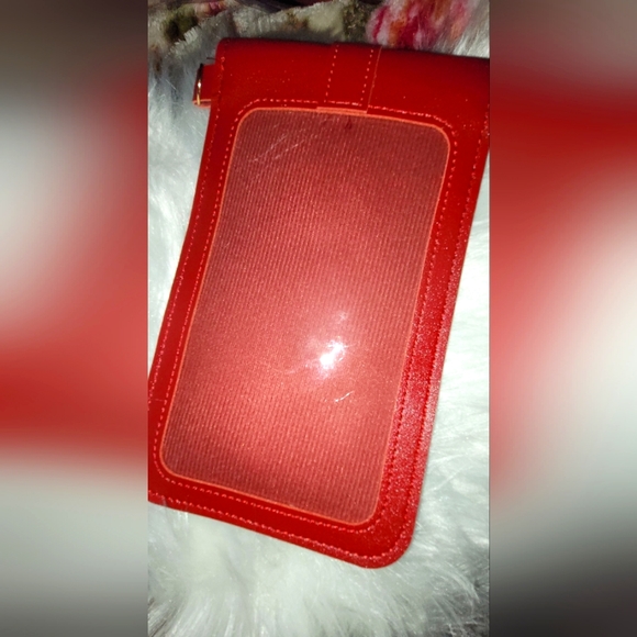 Cute red card and phone holder bag - Picture 4 of 4